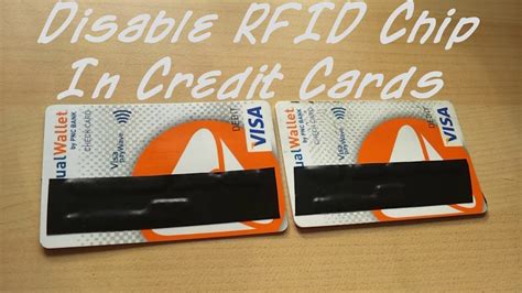 can you disable the rfid chip in credit card|how to disable microchip implants.